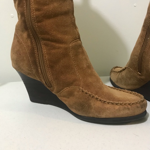 RELATIVITY Tatum Wedge Boots - Picture 6 of 11
